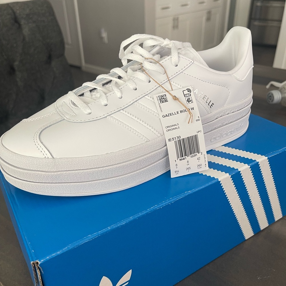 Womans Adidas Gazelle Bold  Shoes